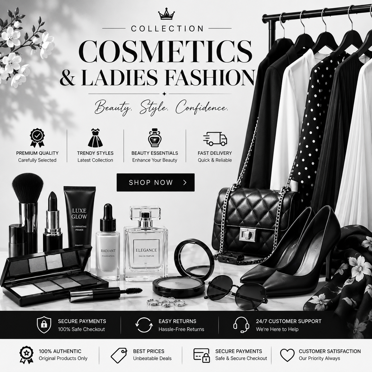 Ladies Fashion & Cosmetics