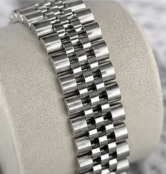Silver Rolex Oyster Datejust Stainless Steel Watch for Men – Heavy Quality, Waterproof, Luminous Display, Date Function