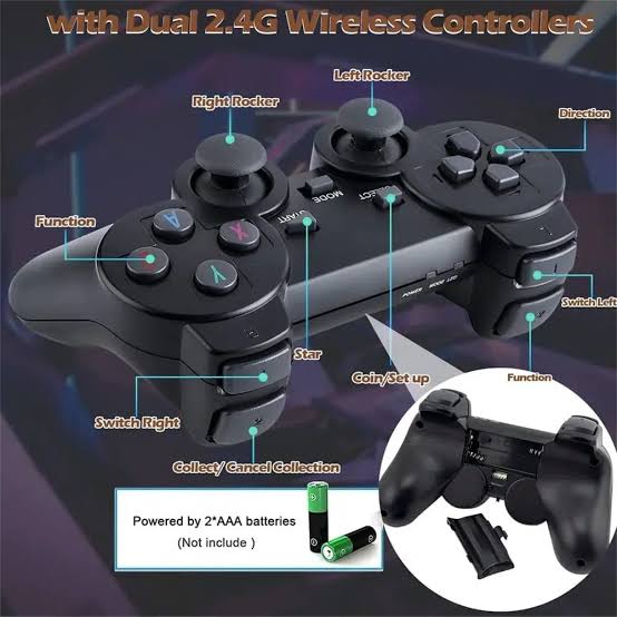 M8 Game Stick Home TV game console, New stylish adult and child Game , 20000+ games, USB wireless dual P, 2.4G high-definition HDMI