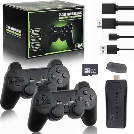 M8 Game Stick Home TV game console, New stylish adult and child Game , 20000+ games, USB wireless dual P, 2.4G high-definition HDMI