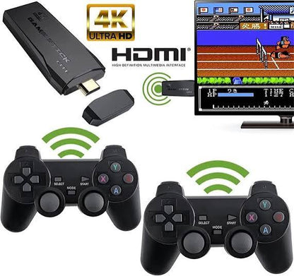 M8 Game Stick Home TV game console, New stylish adult and child Game , 20000+ games, USB wireless dual P, 2.4G high-definition HDMI