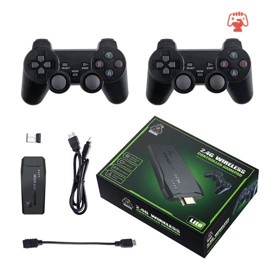 M8 Game Stick Home TV game console, New stylish adult and child Game , 20000+ games, USB wireless dual P, 2.4G high-definition HDMI